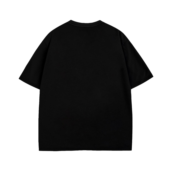 Black Solid Oversized