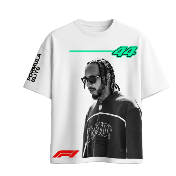Legacy in Motion 44 – Formula Elite Graphic Oversized T-Shirt