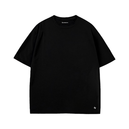 Black Solid Oversized
