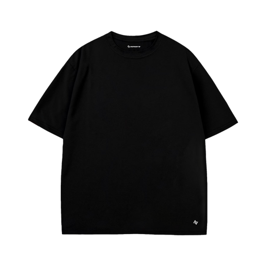 Black Solid Oversized