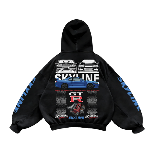 Nissan Skyline GTR Hoodie