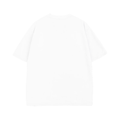 White Solid Oversized